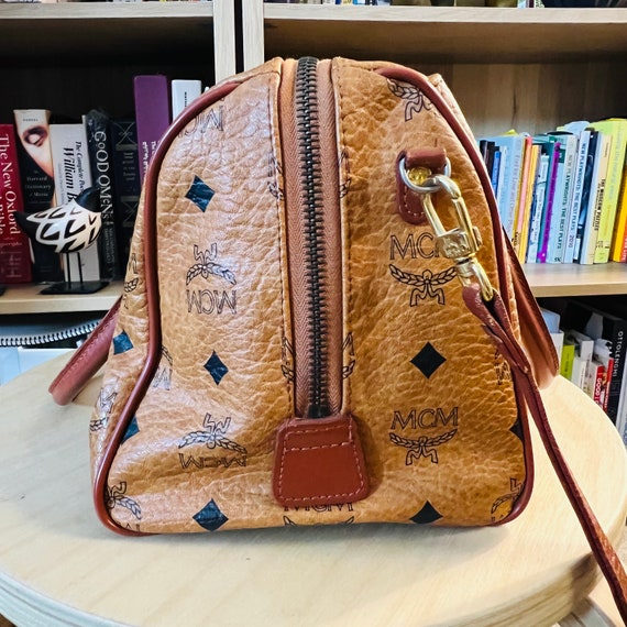 MCM Vintage RARE 80’s PVC Vegan Leather Visetos Mini … - Gem