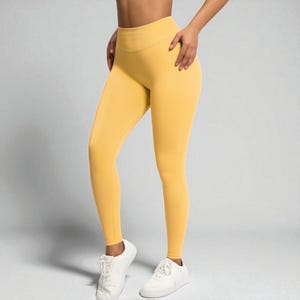 High Waist Women’s Workout Leggings – Seamless Yoga Tights for Gym, Fitness Training & Outdoor Activities