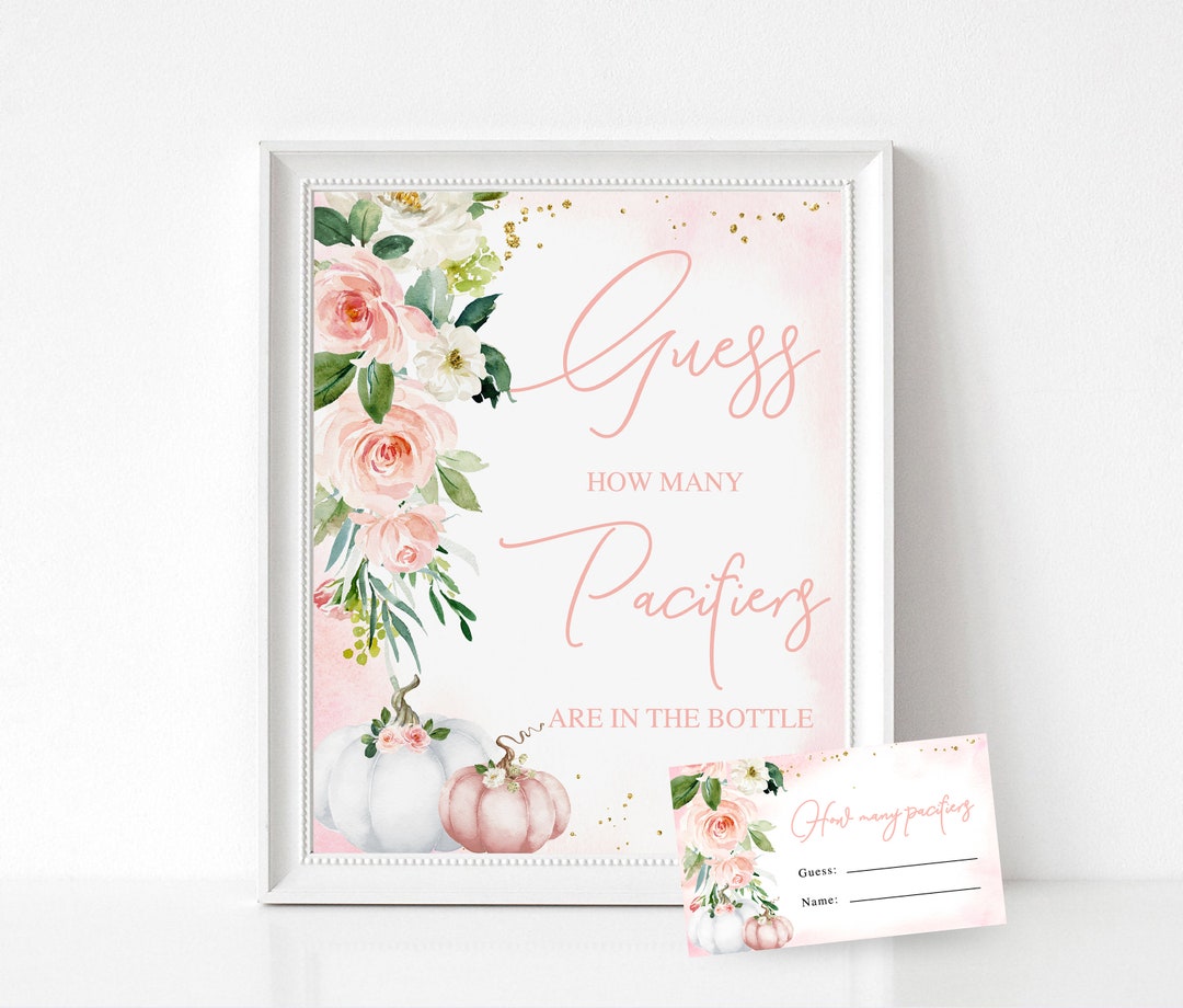 Guess How Many Pacifiers As An Easy Baby Shower Game vrogue.co