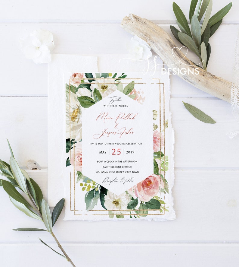Peach Red marriage invitation, printable invitation, watercolor floral marriage, floral bohemian invitation, yard marriage, summer months marriage ceremony graphic relating to Etsy Wedding Invitations Printable named Peach Crimson wedding ceremony invitation, printable invitation, watercolor floral wedding ceremony, floral bohemian invitation, back garden wedding ceremony, summer months marriage ceremony