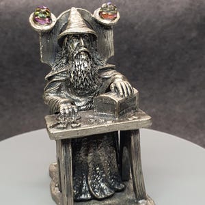 Myth & Magic Pewter Wizard Figurine: The Drought Keeper, WAPW U.K.
