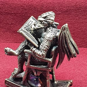 Myth & Magic Dragon Figurine 3168 “I Wish I Could Remember Them All” by S.P. Rowley Pewter Collectible