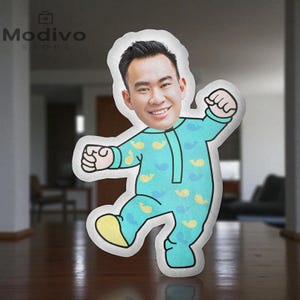 Custom Photo Pillow: Personalized 3D Velboa Cushion, Funny Shape