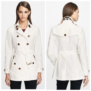 Burberry white trench coat - Etsy 日本