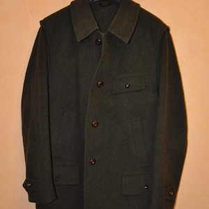 salko サルコー オーストリア製 ウールコート オーバーコート チェック 木更津 古着屋 Tsumiki」SALKO Austria Loden coat（サルコー