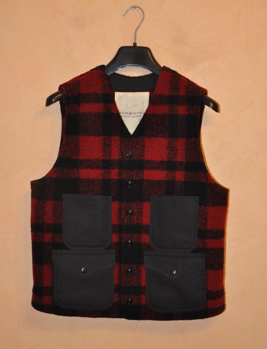 バッファローチェックのベスト - Etsy 日本