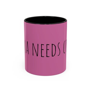 Coffee Lover&#39;s Accent Mug | Fun Coffee Cup for Home & Office | Perfect Gift for Birthdays, Holidays, or Any Occasion