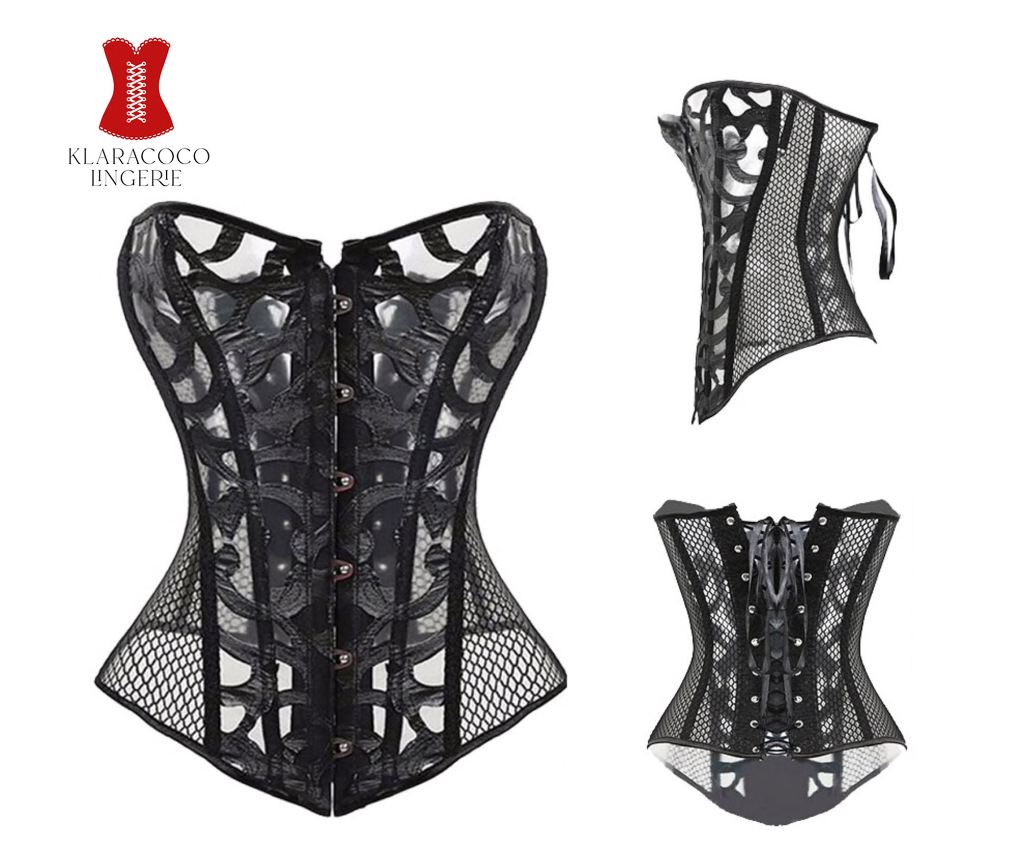 Womens Clothing Lingerie Corsets and bustier tops Vivienne Westwood Classic Portrait Corset in Black