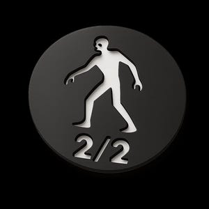 2/2 Zombie Token