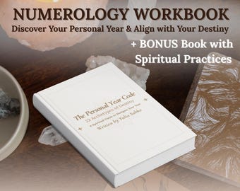 Numerology Book PDF | Personal Year Guide | Spiritual Self-Discovery Workbook | Karmic Numerology | Instant Download