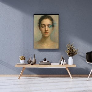 Error in Grace – Abstract Art Print | Modern Digital Wall Art | Printable Home Decor (High-Res PNG) | AI Art