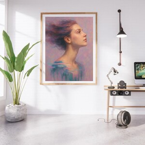 Dream Buffering – Abstract Art Print | Modern Digital Wall Art | Printable Home Decor (High-Res PNG) | AI Art