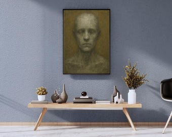 Abstract Art Print: Minimalist Modern Wall Decor (High-Res PNG Digital Download)