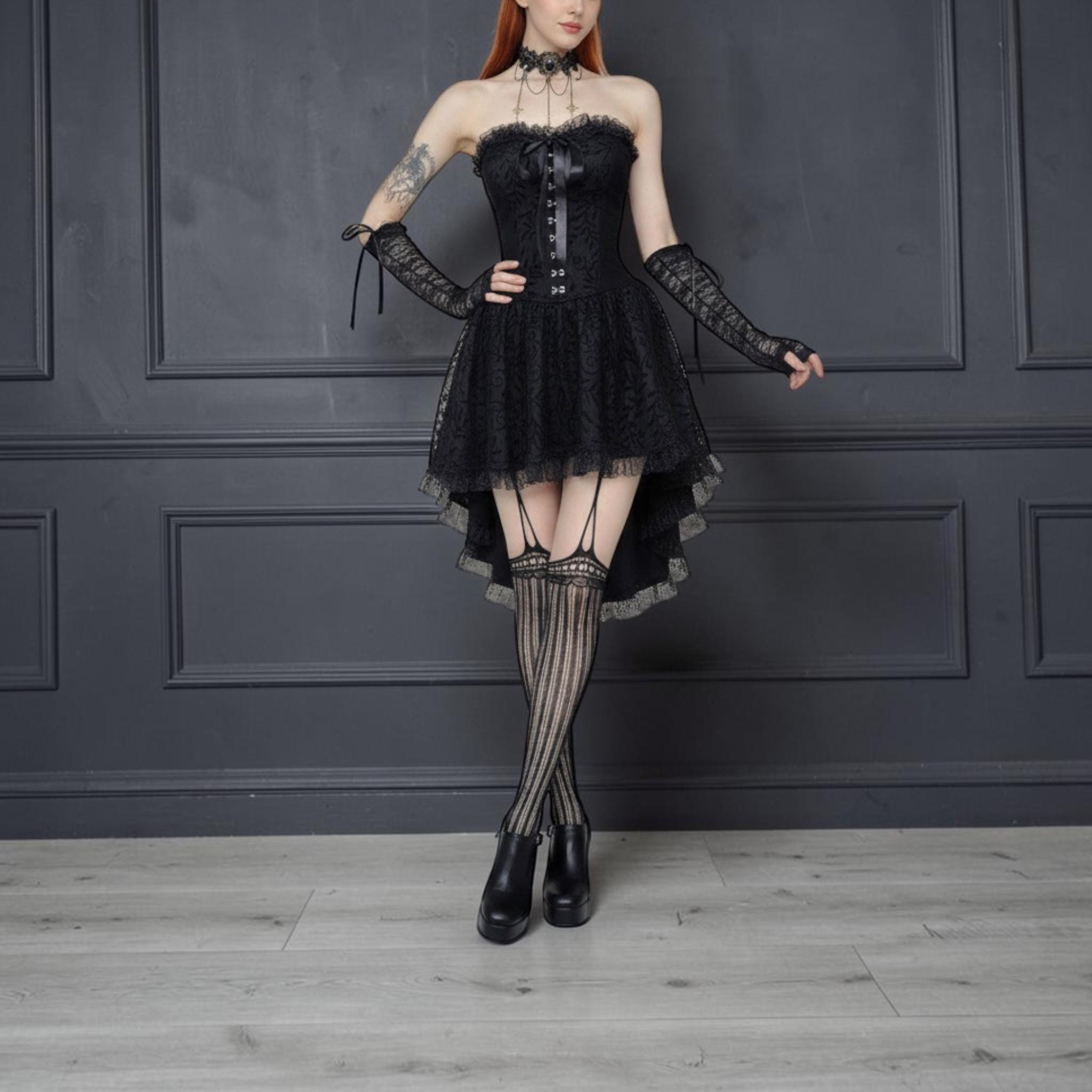 alt prom dresses Shop Alternative and unforgettable in this breathtaking gown Alternative Prom Couple: Glowing GF