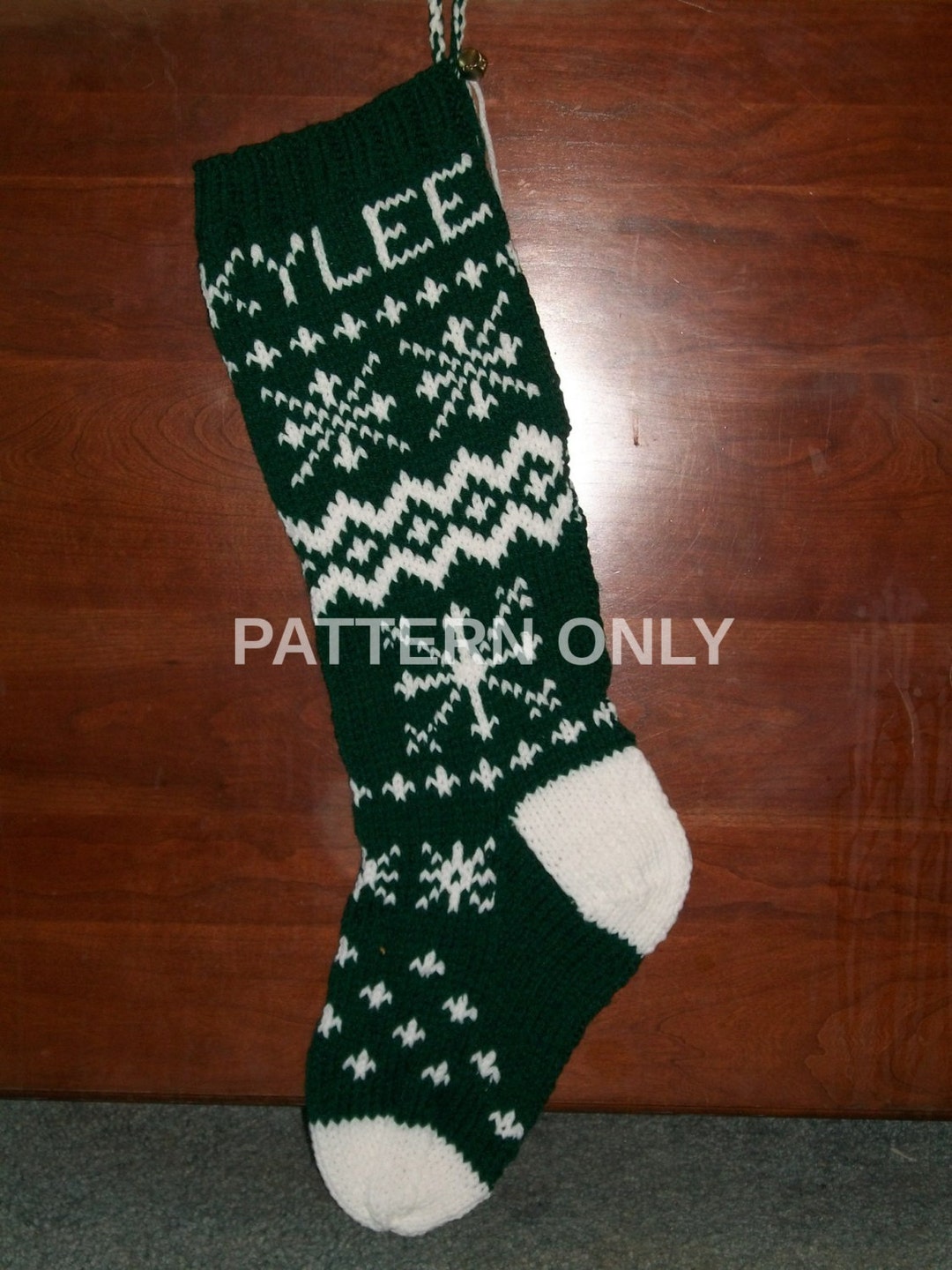 PDF Pattern Only Hand Knitted Snowflake #9 Original Design Christmas ...