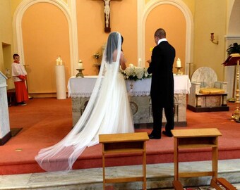 Wedding veil, cathedral wedding veil