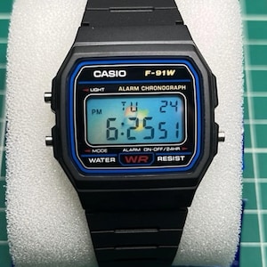 Casio F-91W - “Windows 7” - Filterfilm Anpassad