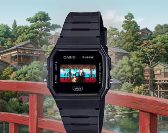 "Casio F-91W ""Chihiros Reise ins Zauberland"" - ""Chihiros Reise ins Zauberland"" - Uhr."