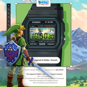 Casio game watch - Etsy 日本