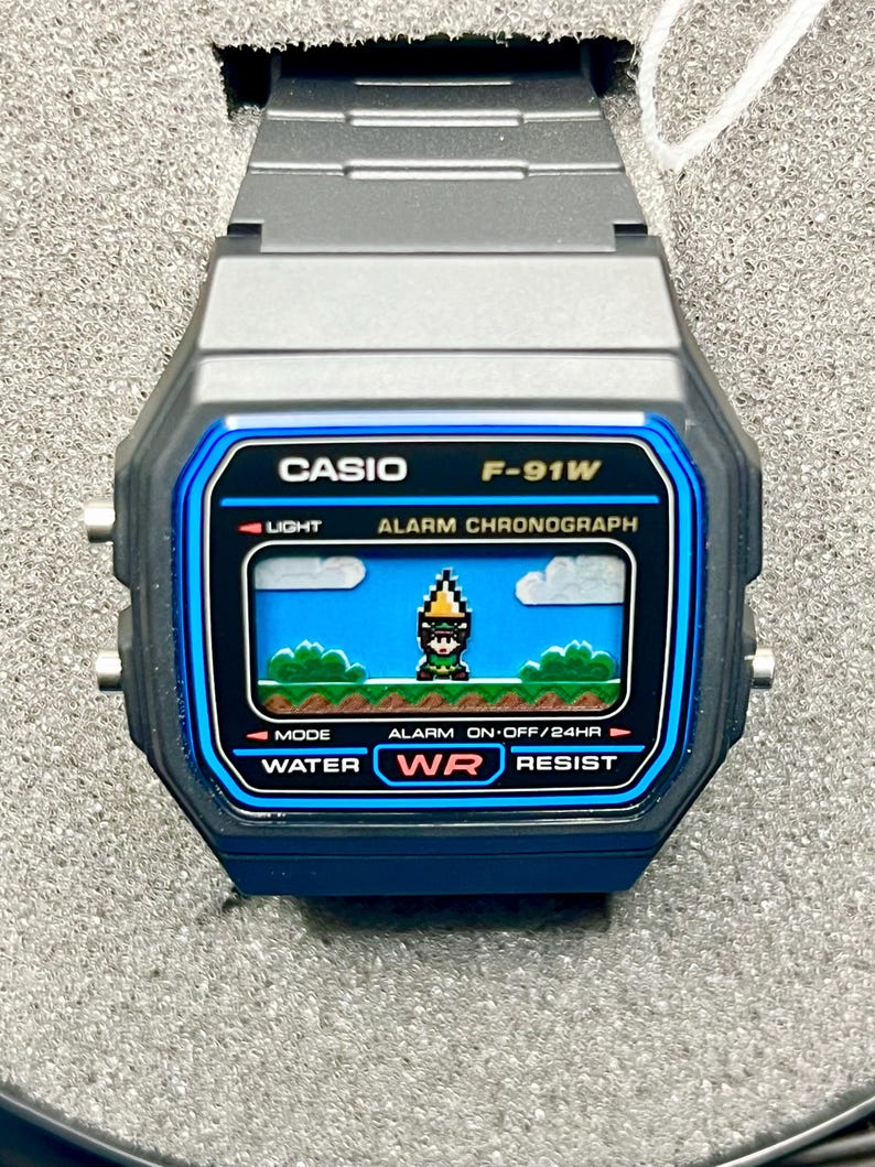 Casio F-91W - “the Legend of Zelda” - 3D Paper Crafted Watch - Etsy