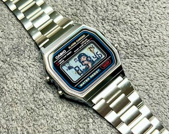 Fossil BIG TIC Mens Watch JR-8623 All Stainless W/r 165ft Original