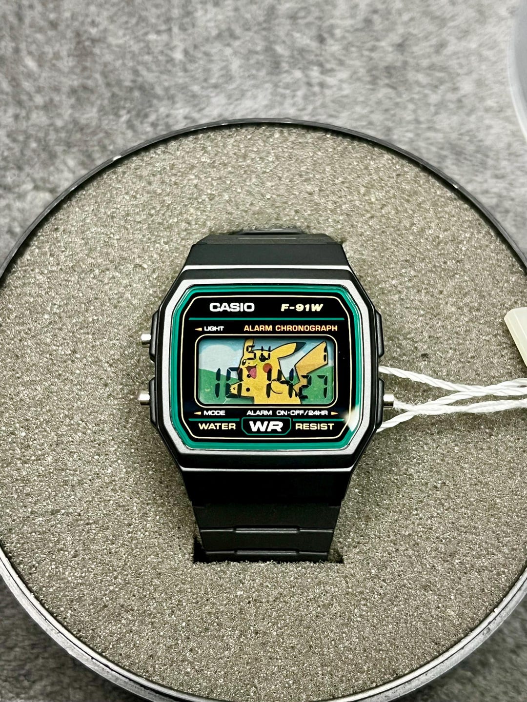 Casio F-91W - “pika” - 3D Paper Crafted Watch - Etsy