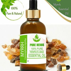 Myrrhe 100% reines und natürliches ätherisches Öl von Commiphora myrrha