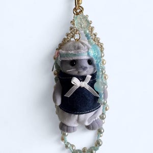Seal Calico Critter Keychain | Handmade Collectible Keychain