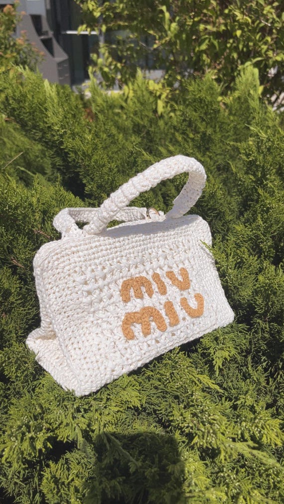 Designer Woven Raffia Bag: Lightweight Summer Tote. Twig Bag.
