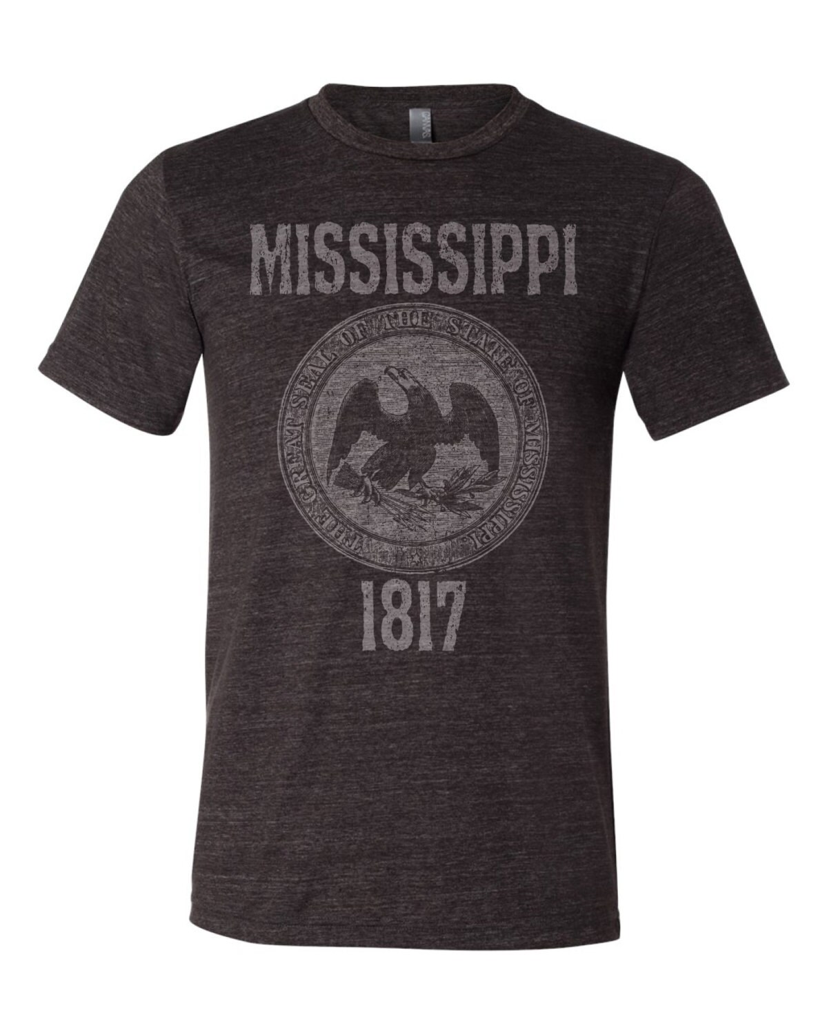Mississippi State Seal T-Shirt. Vintage Style Soft Retro | Etsy