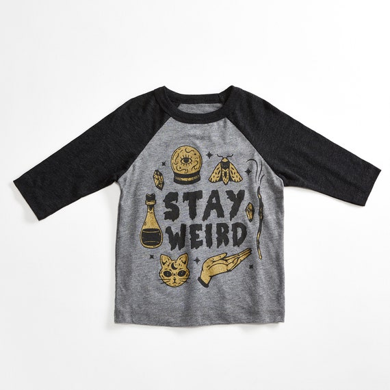 3 scary cat print baseball tee 3 scary cat print baseball tee