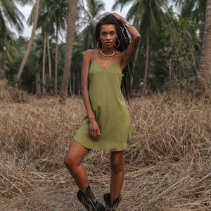 asos brown halter dress Barefoot Boots for Women with Zipper Olive Green