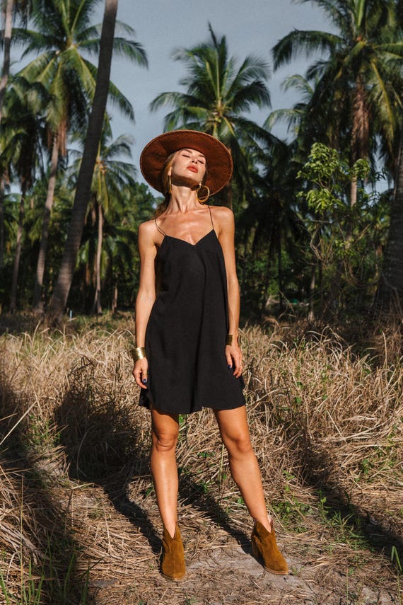 chris brown dressing Mini Slip Dress