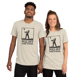 Funny Golf T-Shirt, Golf Pun Tee, Dad Joke Shirt, Premium Tri-Blend, Golf Humor Tee, Gift for Golfer, graphic tee, gag gift, best gift