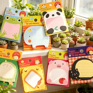 Creative, cute cartoons, animal notes, portable tearable student gifts, post-it notes, N times posted student prizes