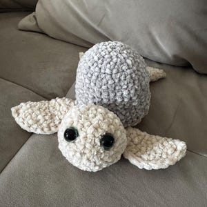 Turtle crochet stuffed animal cuddly toy plush toy