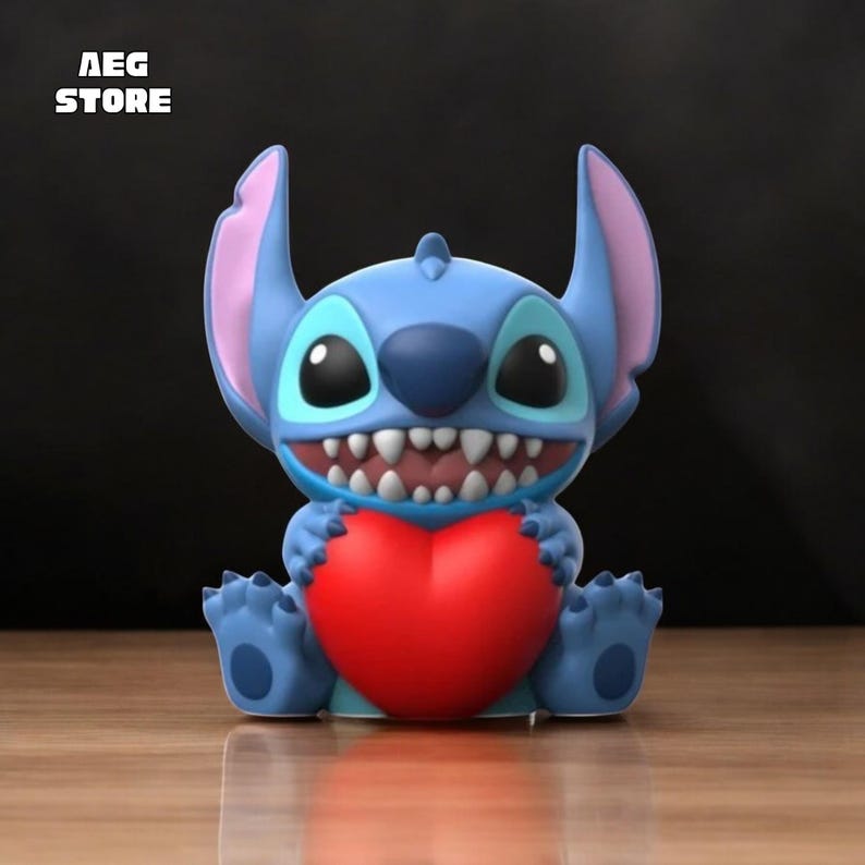 18 Cartoon Figure STL Pack, Stitch Figure 3D Model, 3D Printable Stitch And Angel Statue STL File, Mickey Mouse Figure, Daisy 3D Model