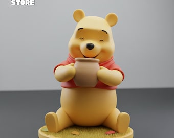 Archivo STL de figura de Winnie The Pooh (estatua imprimible en 3D)