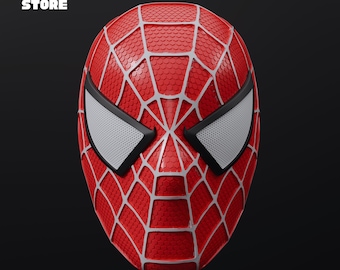 Archivo STL de máscara magnética de Spiderman, casco imprimible en 3D