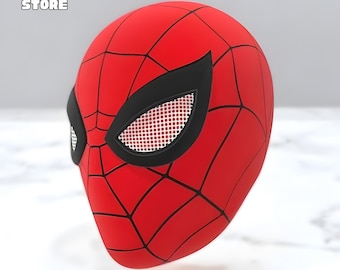 Archivo STL de máscara magnética de Spiderman, casco imprimible en 3D