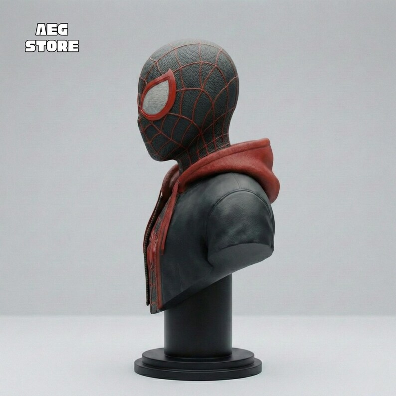 Spiderman Bust 3D Model, Spiderman Figure STL File - Etsy