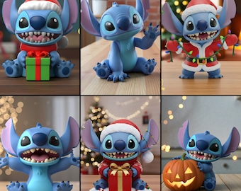 Christmas Stitch Figure 3D Model (STL File)