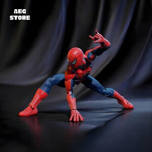 Spiderman Action Figure STL File, 3D Printable Articulated Spiderman Model, Spiderman Statue STL File