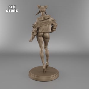 Juri Han STL File, Juri Han Street Fighter 3D Model, 3D Printable Juri Han Statue STL