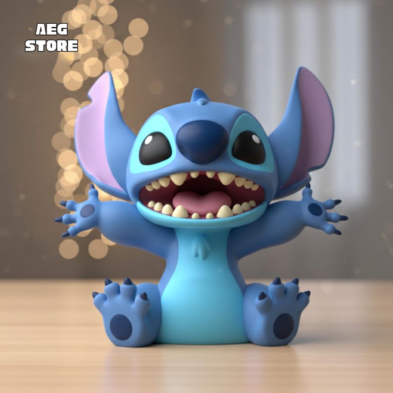 18 Cartoon Figure STL Pack, Stitch Figure 3D Model, 3D Printable Stitch And Angel Statue STL File, Mickey Mouse Figure, Daisy 3D Model