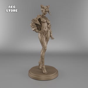 Juri Han STL File, Juri Han Street Fighter 3D Model, 3D Printable Juri Han Statue STL