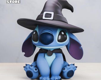 Halloween Stitch Figure STL, Stitch 3D Model, 3D Printable Stitch Statue STL