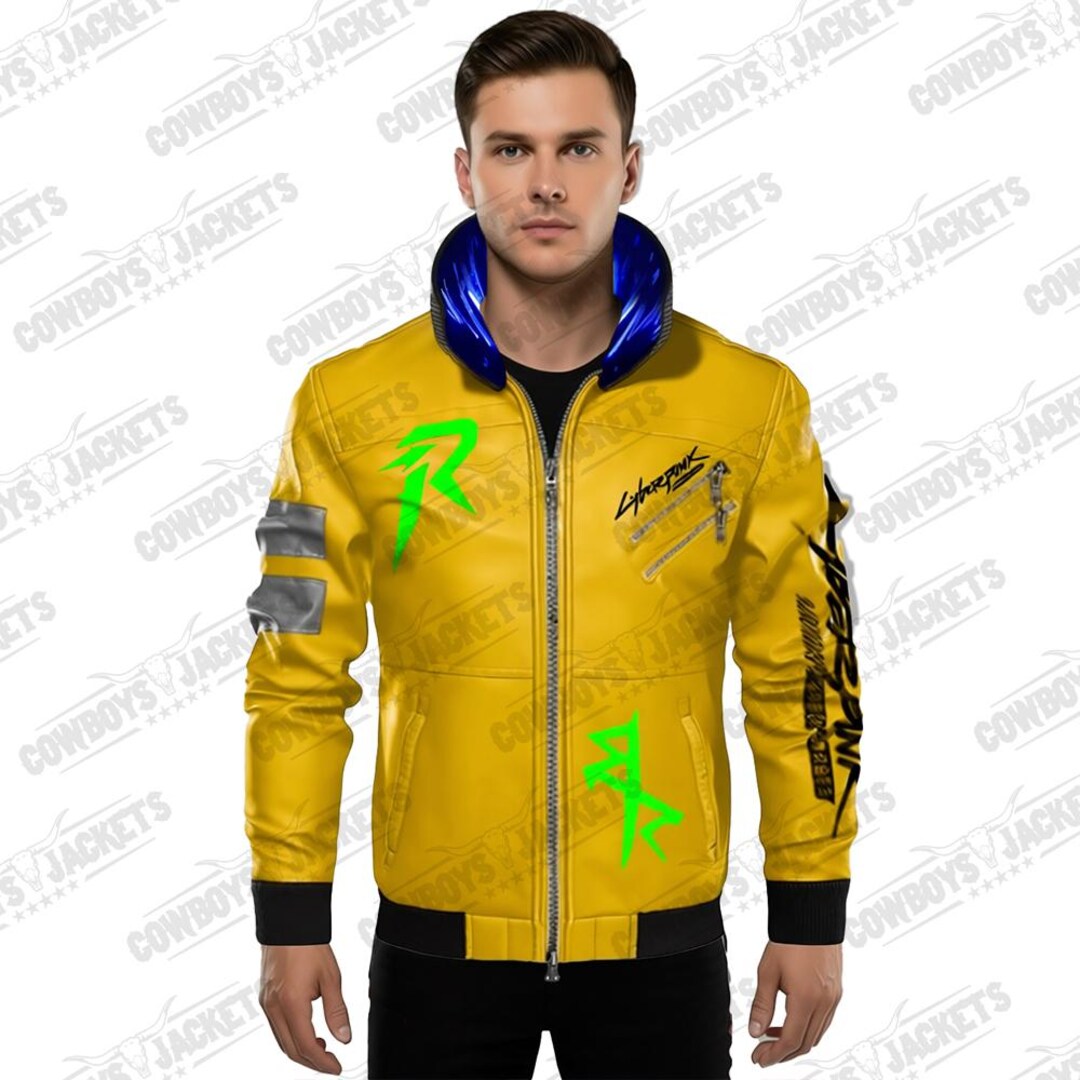 Edgerunners Inspired Cyberpunk 2077 LED Collar Samurai Bomber