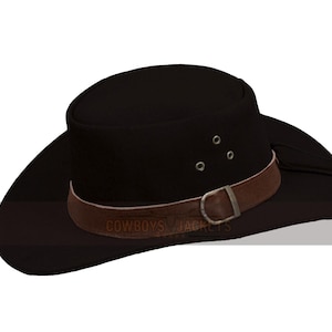 Western Black Vintage Yellowstone Inspired 1923 Spencer Dutton Cowboy Hat
