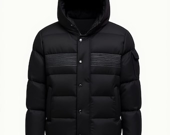 New 2025 Cozy Winter Bomber Quilted Puffer Hooded Jacket